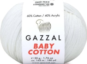 3410 GAZZAL BABY COTTON 50GR-Kırık Beyaz
