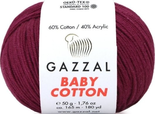 3442 GAZZAL BABY COTTON 50GR- Vişne Çürüğü