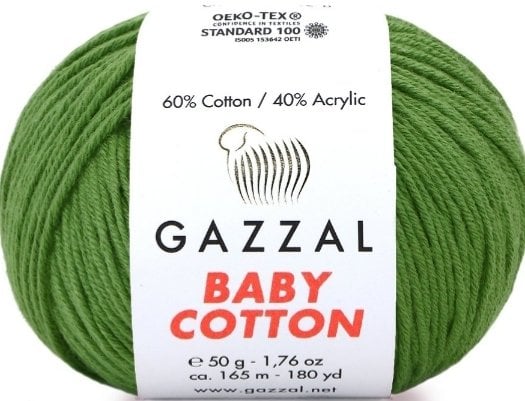 3449 GAZZAL BABY COTTON 50GR -Koyu Yeşil