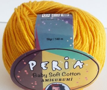 PERİA SOFT COTTON - 21 KOYU SARI