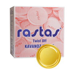 KOLİDE GOLD RENK 63 MM KAVANOZ KAPAĞI- (900 ADET/ 63 MM)