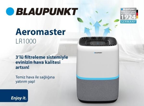 BLAUPUNKT LR1000 Aeromaster HAVA TEMİZLEYİCİ