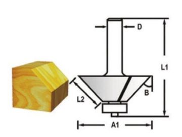 FREZE BIÇAĞI 12x36 mm