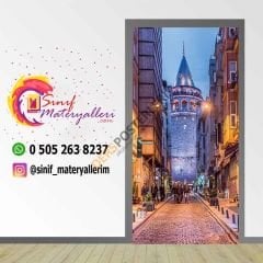İstanbul Galata Kulesi Kapı Giydirme