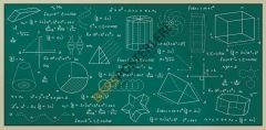 Matematiksel Formüller Okul Posteri