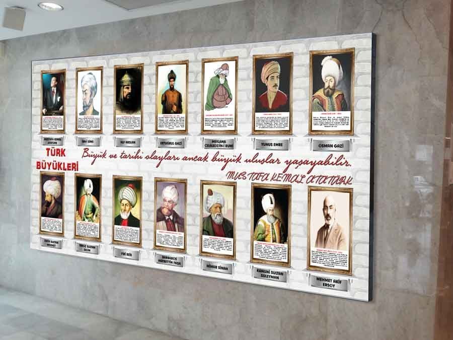 Türk Büyükleri Posteri