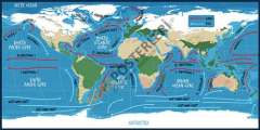 Sıcak ve Soğuk Okyanus Akıntıları Okul Posteri