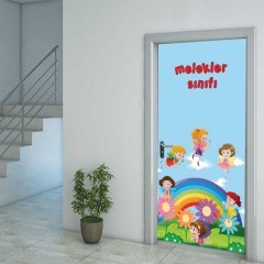 Melekler Sınıfı Anasınıfı Kapı Giydirme