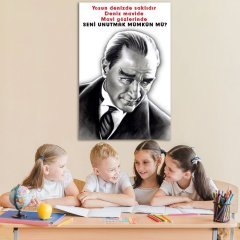 Atatürk Ders Afişi Poster