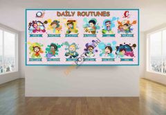 Daily Routines School Poster