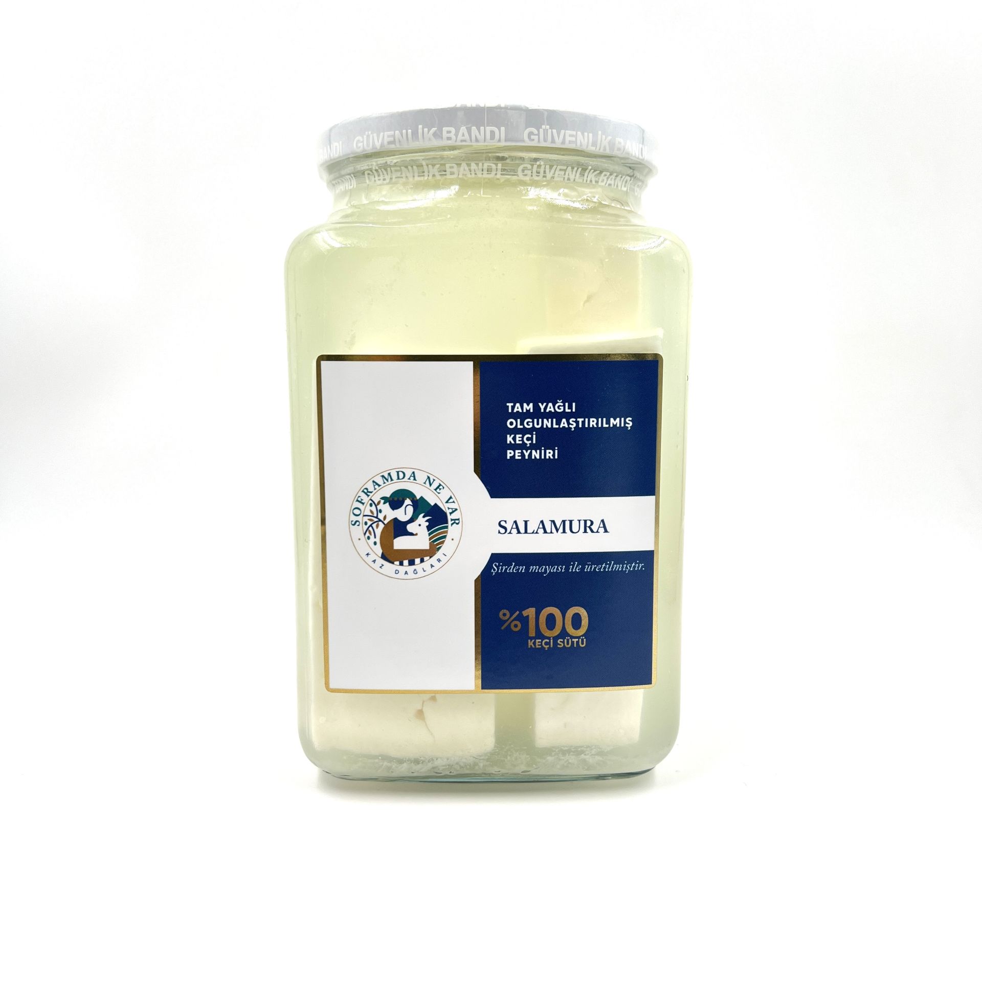 OLGUN %100 Salamura Keçi Peyniri 5x400 GR