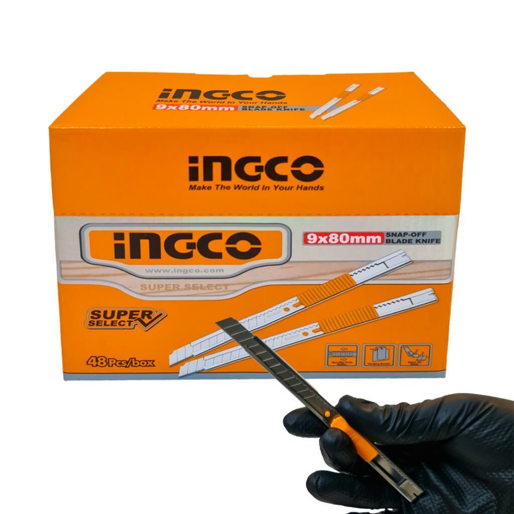 Ingco İnce Maket Bıçağı (48 Adet)