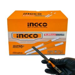 Ingco İnce Maket Bıçağı (48 Adet)