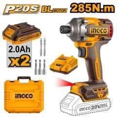 Li-ion Akülü Vidalama Kömürsüz 1/4'''' 20V 2.0Ah