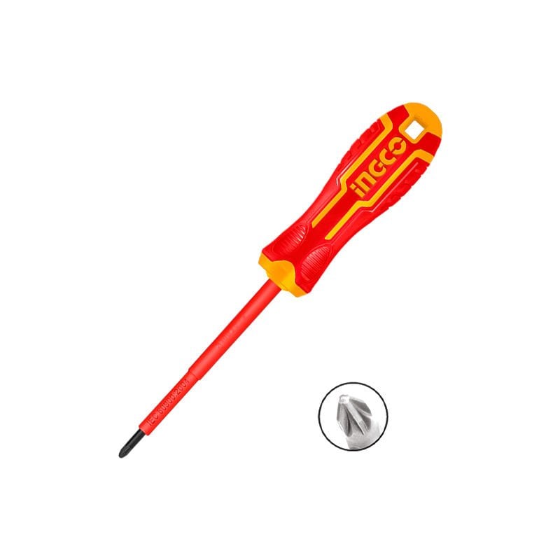 INGCO HISD81PZ2100 İzoleli Elektrikçi Yıldız Tornavida