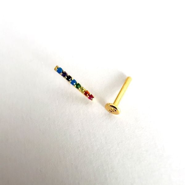 Renkli Çubuk Altın Tragus