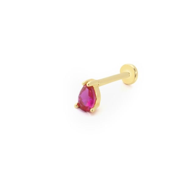 Renkli Markiz Altın Tragus