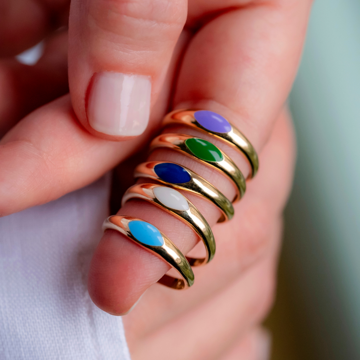 Damla Mineli Yüzük