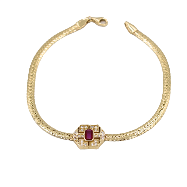 Nadiye Altın Tasarım Bileklik