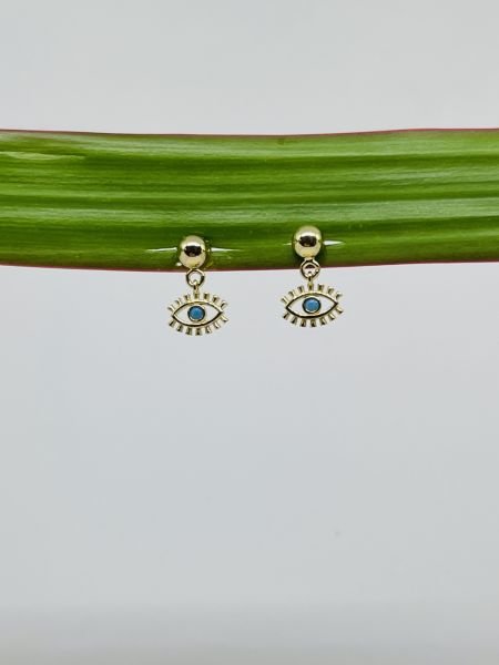 Şans Altın Tasarım Küpe