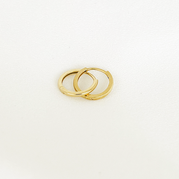 Alice Altın Tasarım Küpe