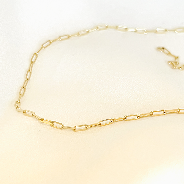 Mini Ataç Zincir Altın Kolye