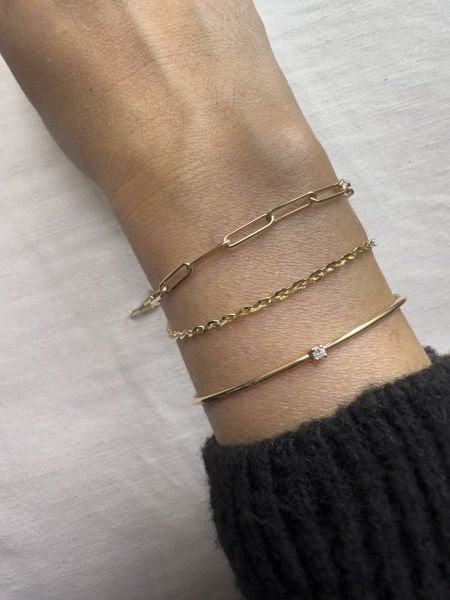 Mini Zincir Altın Bileklik