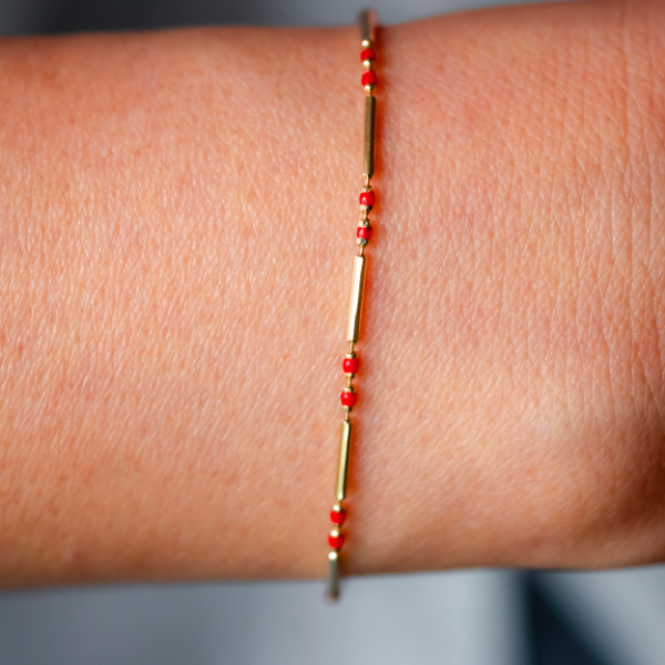 Kırmızı Golf Bileklik