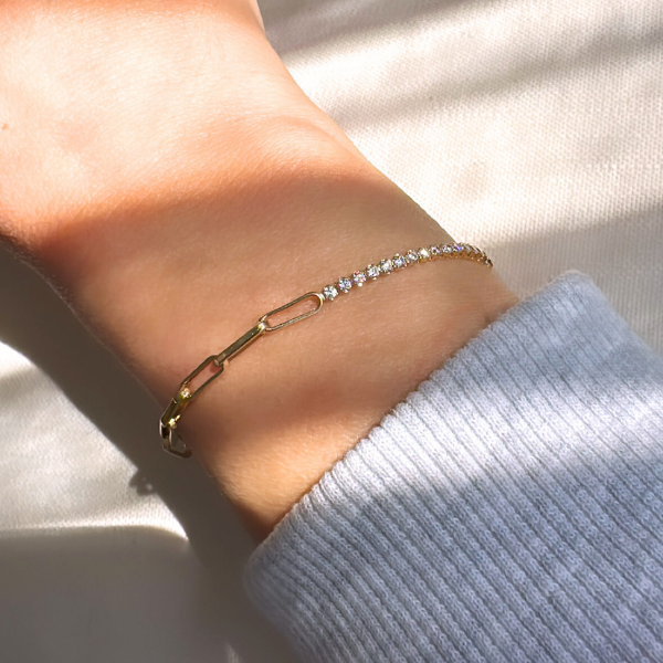 Taşlı Ataç Bileklik