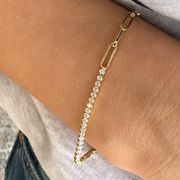 Taşlı Ataç Bileklik