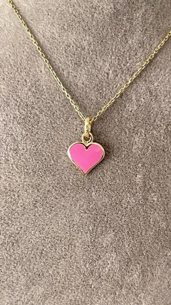 Barbie Altın Tasarım Kolye