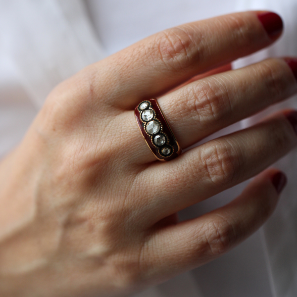 Yadigâr Elmas Tasarım Yüzük