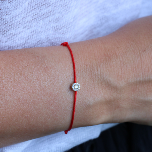 Taşlı İp Bileklik