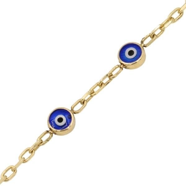 Çift Nazarlıklı Bileklik