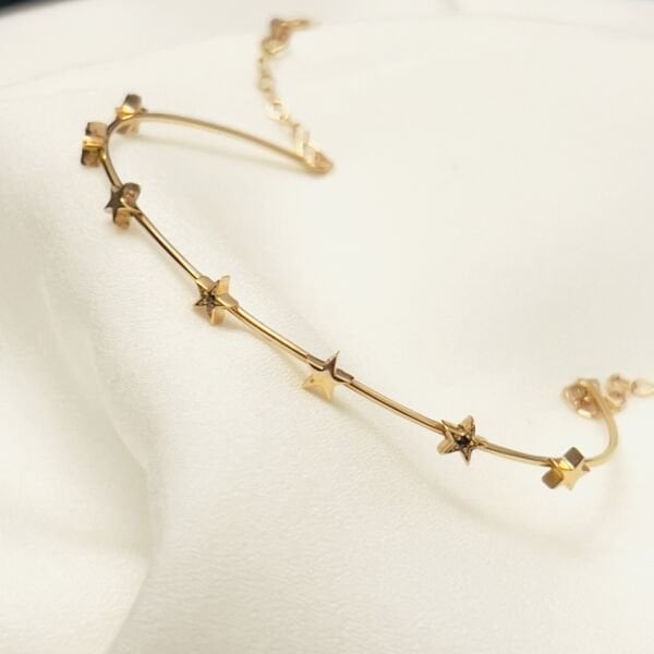 Yıldızlı Kelepçe Bileklik