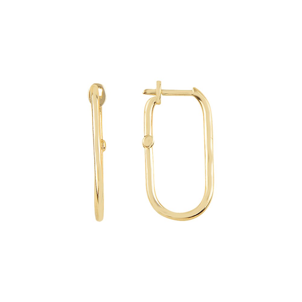 Ayana Klasik Altın Tasarım Küpe