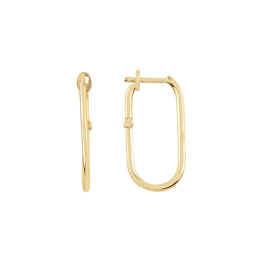 Ayana Klasik Altın Tasarım Küpe