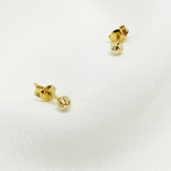 Mikasa Altın Tasarım Küpe