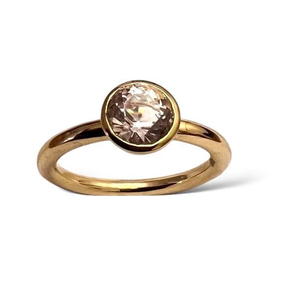 Morganit Taşlı Yüzük