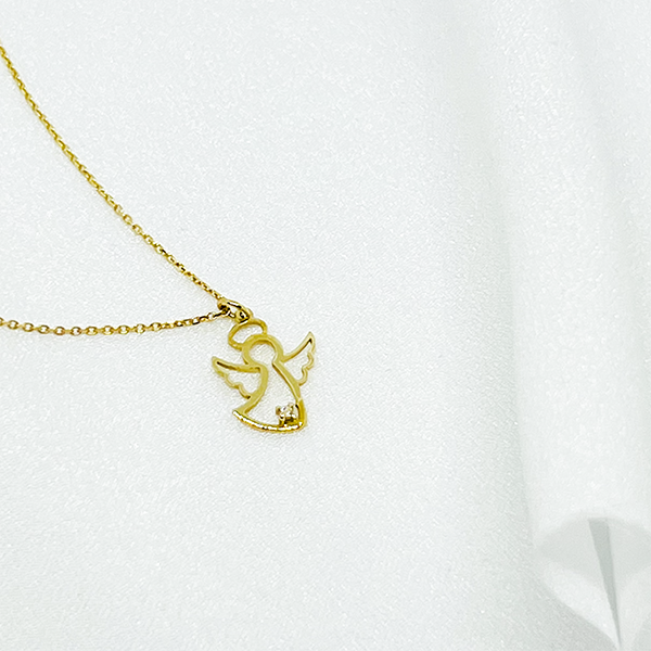 Melek Altın Tasarım Kolye