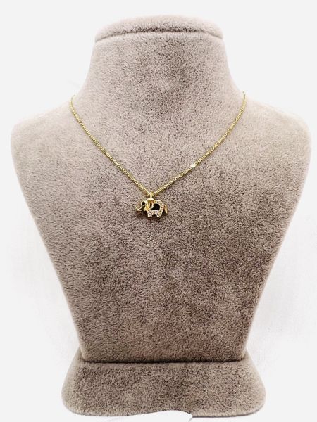 Dumbo Altın Tasarım Kolye