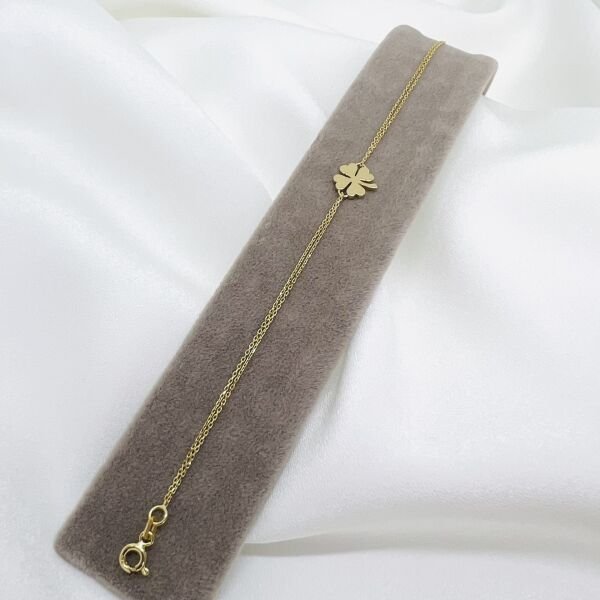 Yonca Altın Tasarım Bileklik