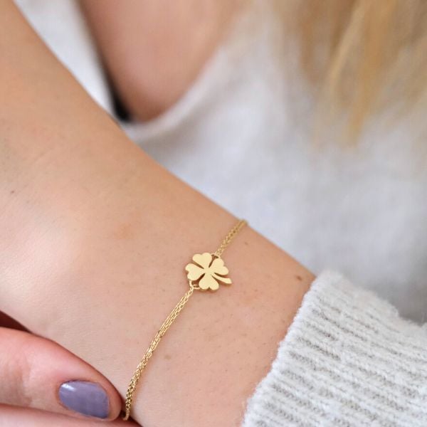 Yonca Altın Tasarım Bileklik