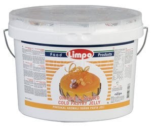 LİMPO PORTAKAL AROMALI SOĞUK PASTA JELİ 7 KG