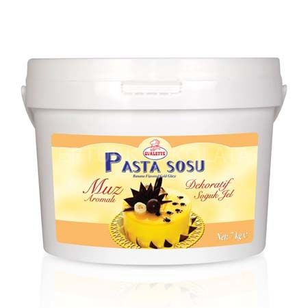 OVALETTE MUZ AROMALI DEKORATİF SOĞUK JEL 7 KG