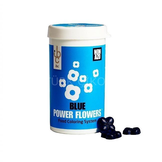 CALLEBAUT GIDA BOYASI MAVİ BLUE POWER FLOWERS 50 G