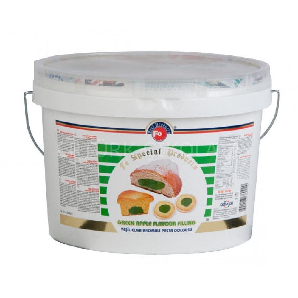 FO YEŞİL ELMALI PASTA DOLGUSU (%5 YEŞİL ELMA) 7 KG