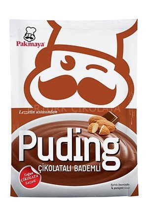 PAKMAYA ÇİKOLATALI BADEMLİ PUDİNG 105 G