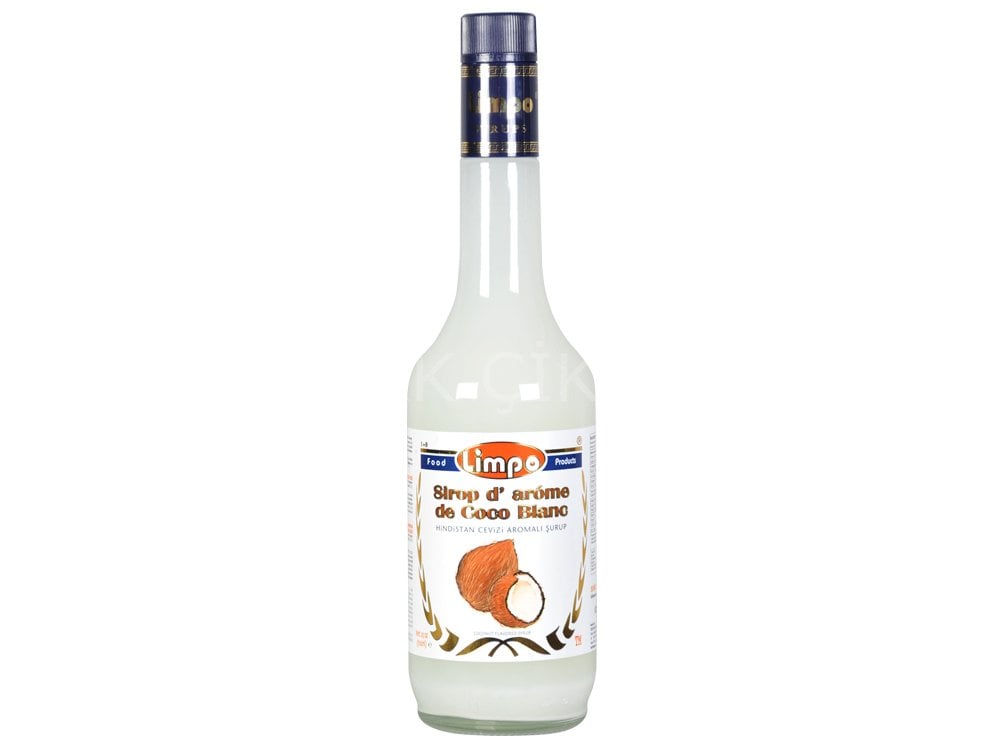 LİMPO HİNDİSTAN CEVİZİ AROMALI SİROP D’AROME DE COCO BLANC 700 ML