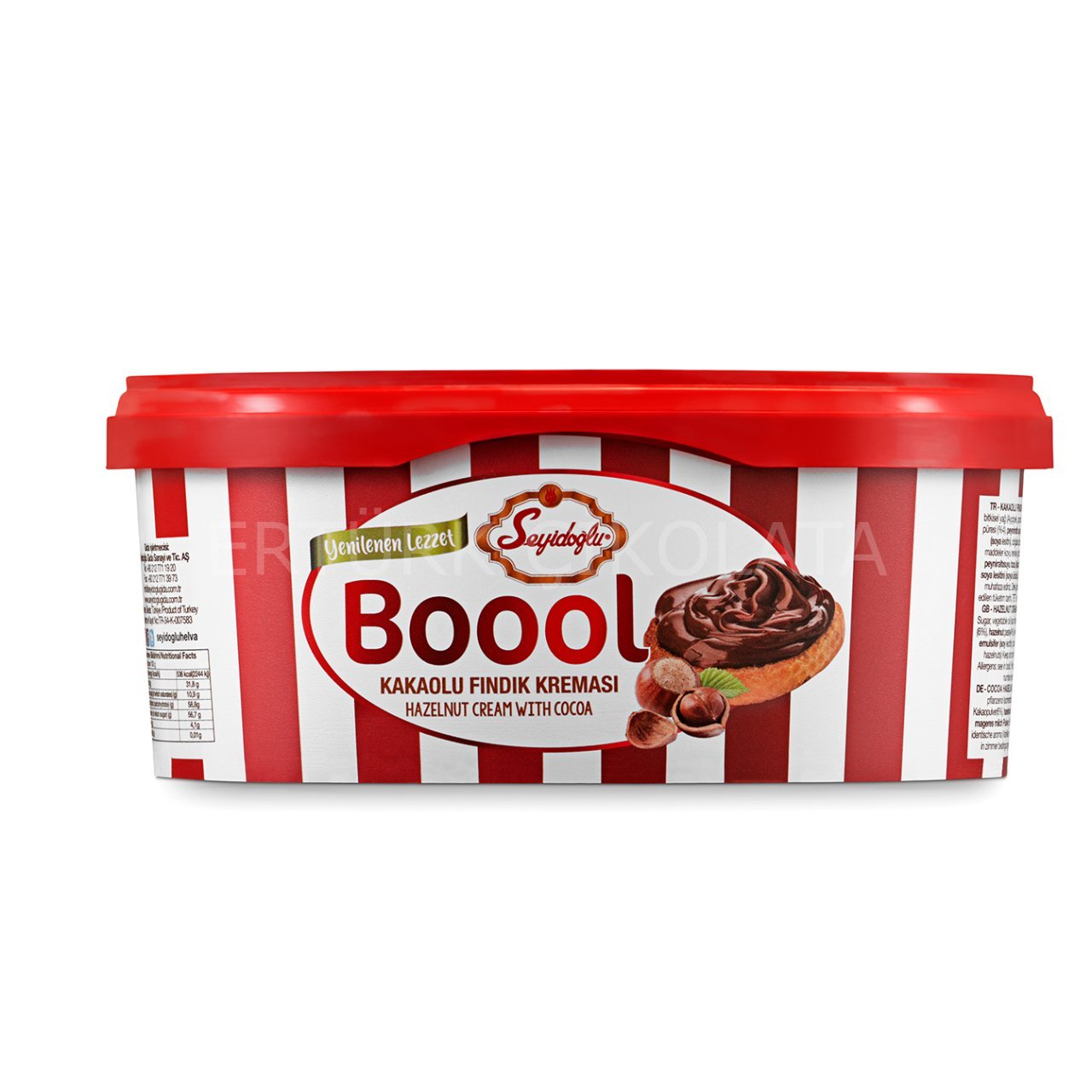 SEYİDOĞLU BOOOL KAKAOLU FINDIK KREMASI 750 GR